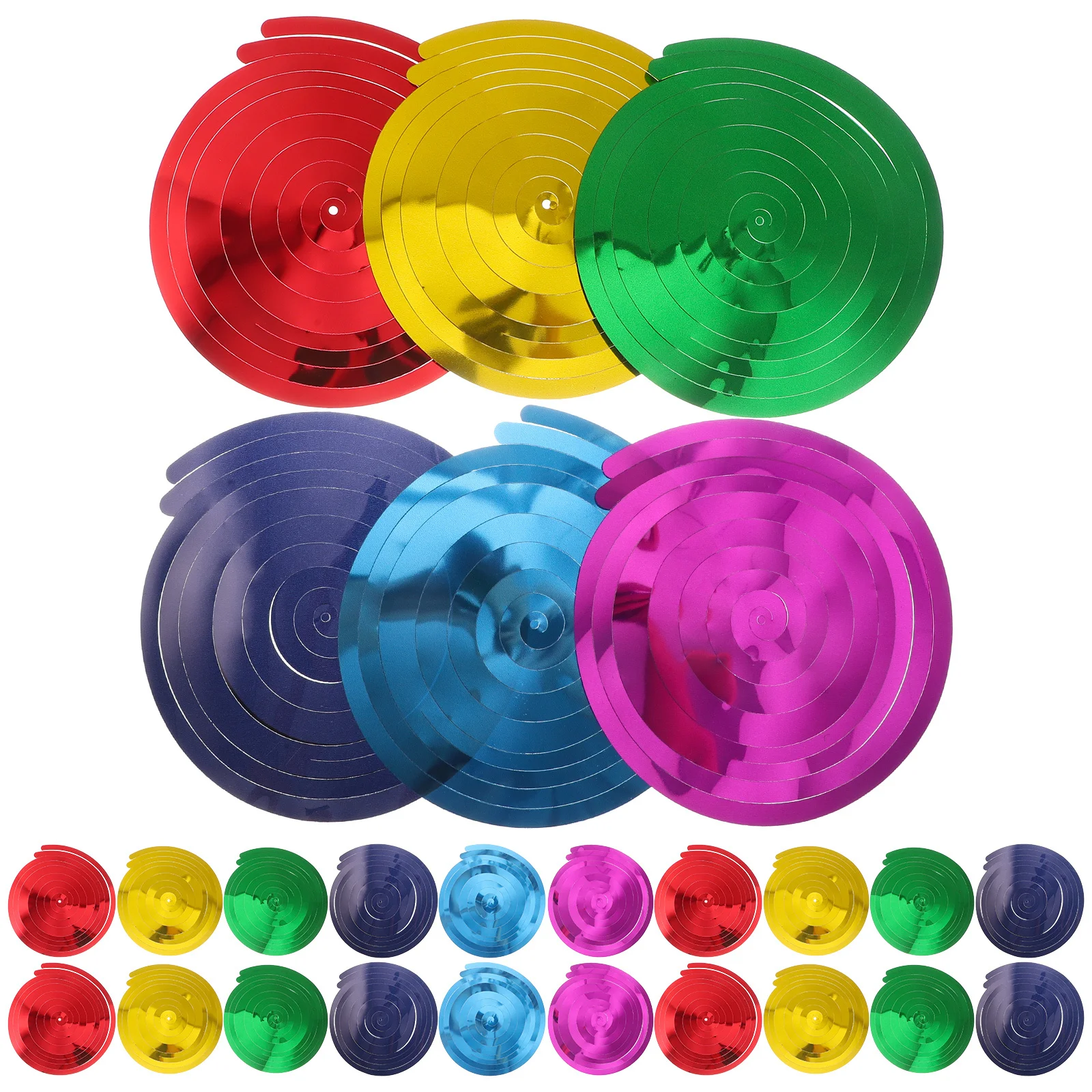 

30Pcs Hanging Spiral Swirls Colorful PVC Party Props Decorations Ceiling Hanging for Festivals Party Decor Ceiling Decorations