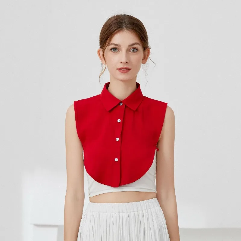 1-pc-ruffled-edge-pointed-collar-square-collar-fake-collar-ladies'-fall-winter-shirt-professional-style-sweater