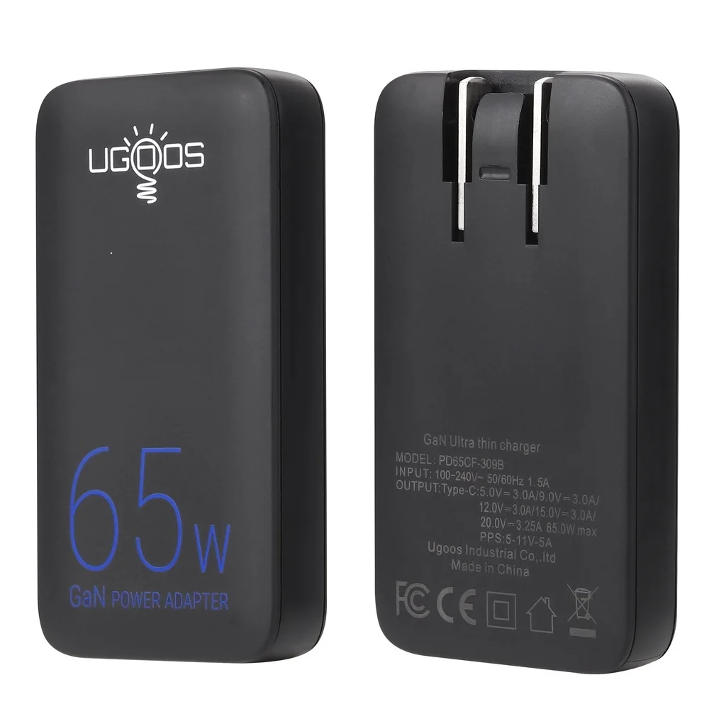 En-oos-Chargeur Rapide GaN 65W, pour iPhone 15 14 11 12 13 Pro Max Xiaomi 14 Oneplus Samsung S24 Ultra USB C