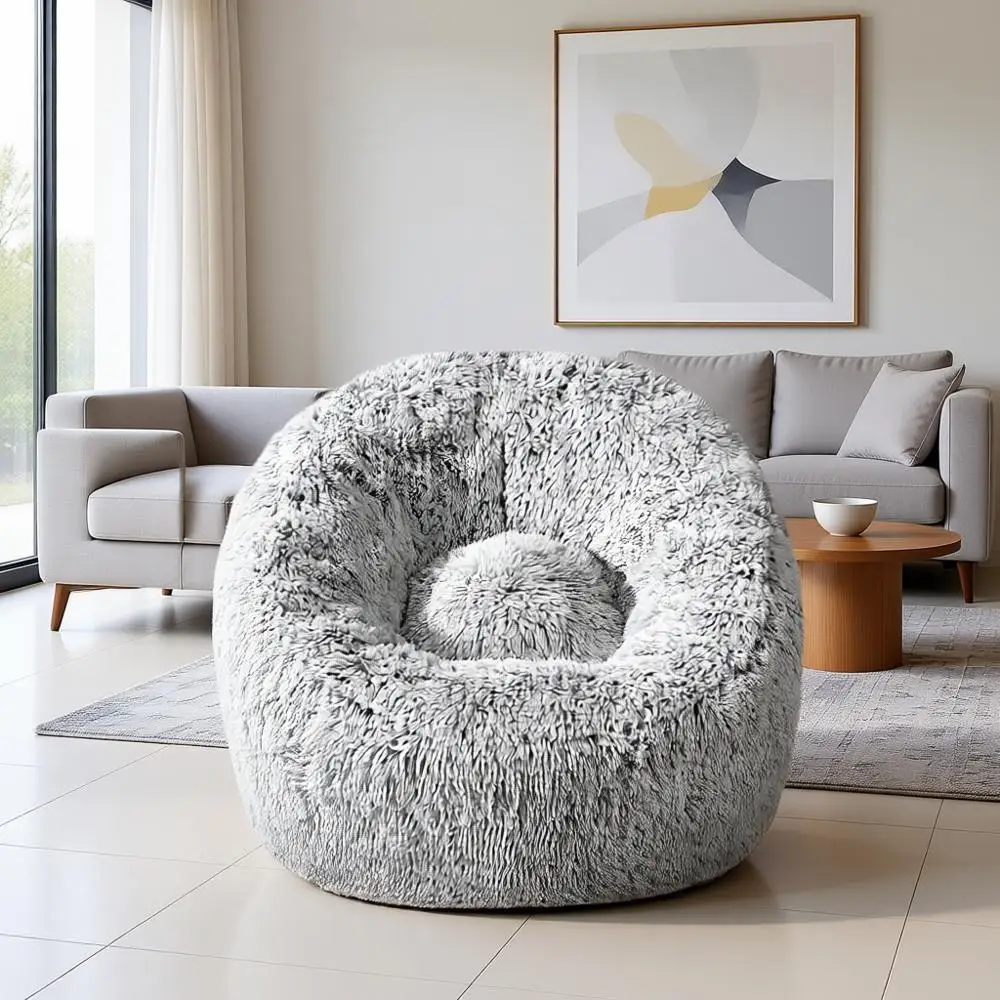 

Плюшевые кресла-мешки, диван-кресло с наполнителем из пены с эффектом памяти для взрослых/подростков/детей, ультрамягкий диван для отдыха в гостиной, спальне, на общежитии