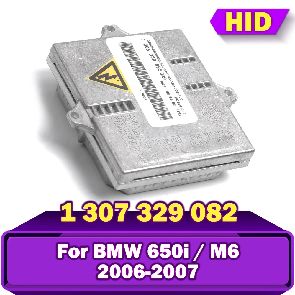 1307329082 63127176068 Xenon HID Ballast Module 1307329072 1 307 329 For BMW 650i / M6 2006 2007 Car Electronic Igniter D1S D2S