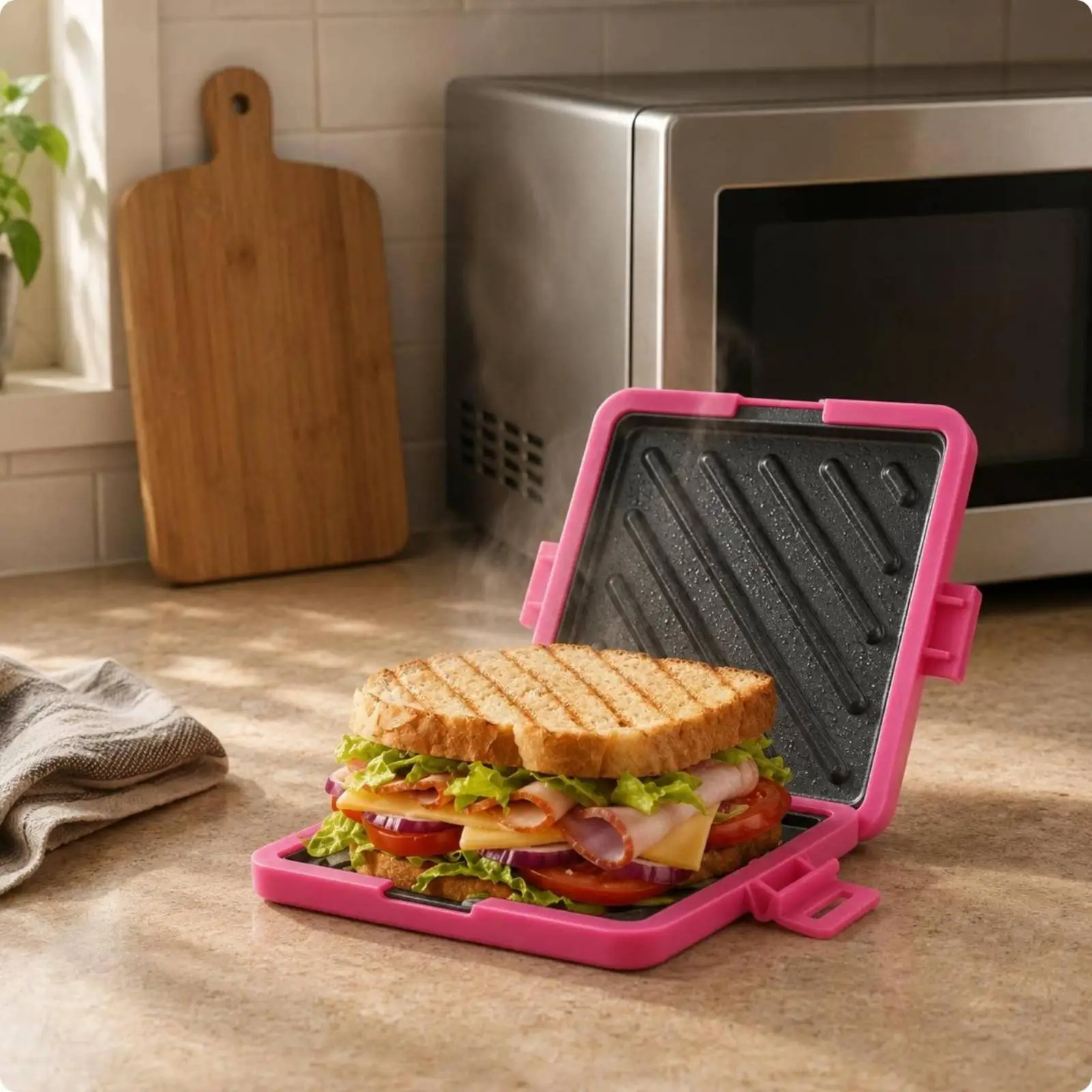 torradeira-de-micro-ondas-para-sanduiches-paes-tostados-e-waffles-com-design-articulado-e-cabo-de-silicone-anti-queimadura