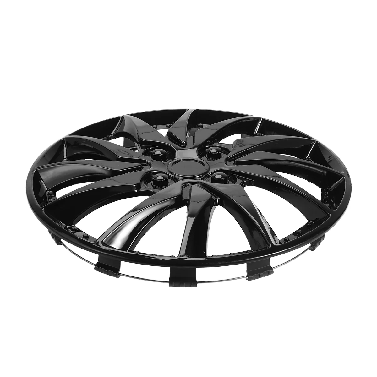 14 Inch Car Wheel Case Hubcap for Car Hub Auto Refit Accessory (Black)