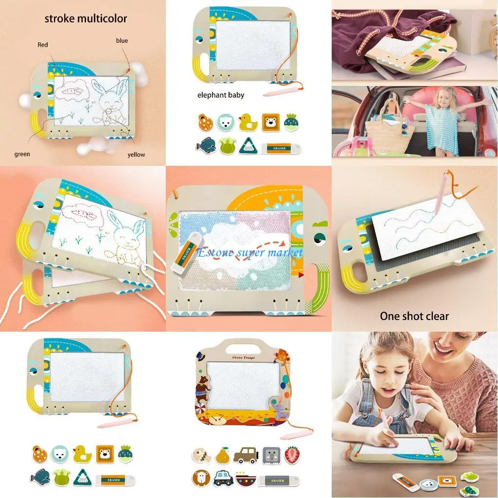 090B Tablice edukacyjne Doddle Pad Wczesna nauka zabawki dla małych dzieci