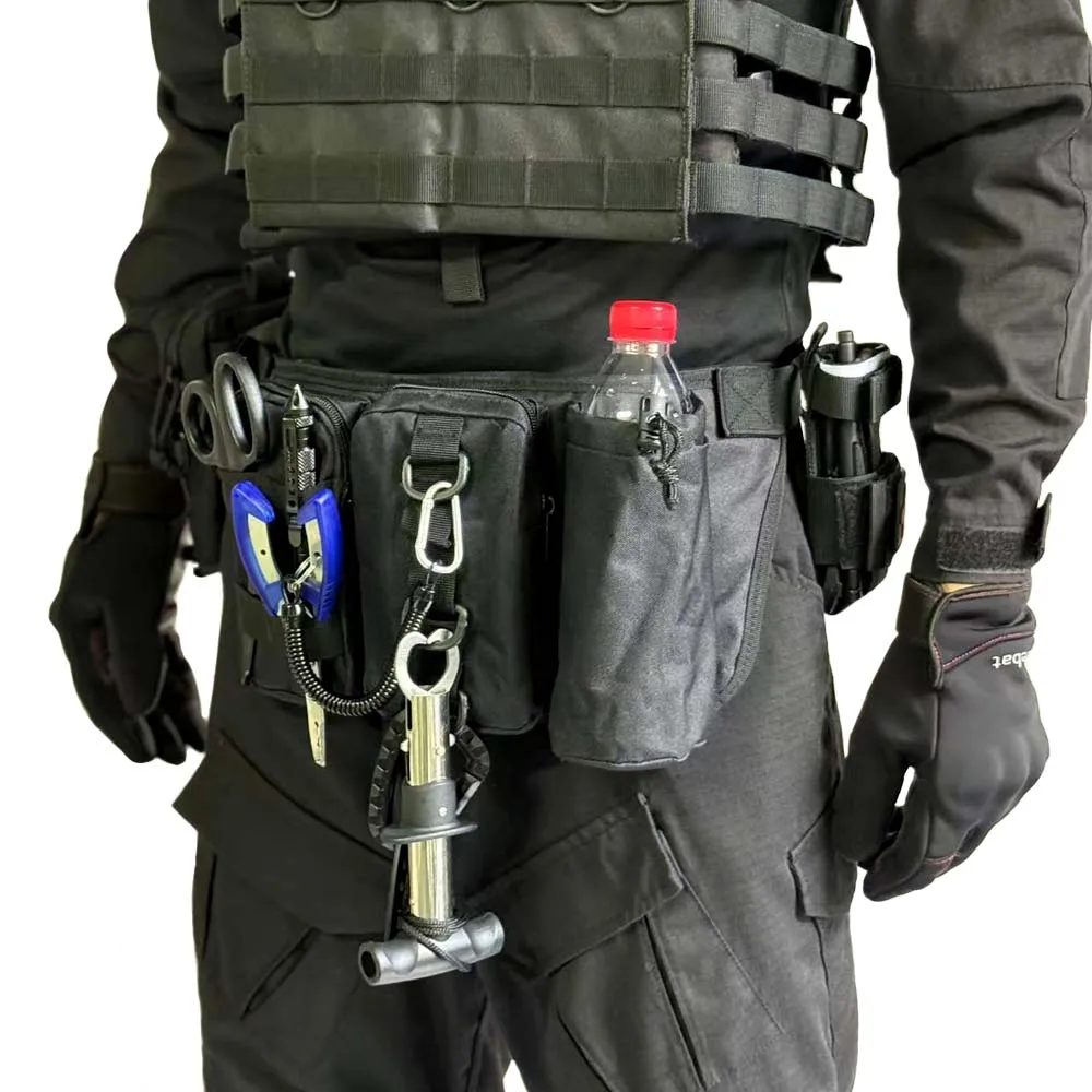 

Tactical Waist Wilderness Bag Outdoor Multi-Function Waist Package Mountaineering Travel Chest Package Cycling Sports Lure Bag