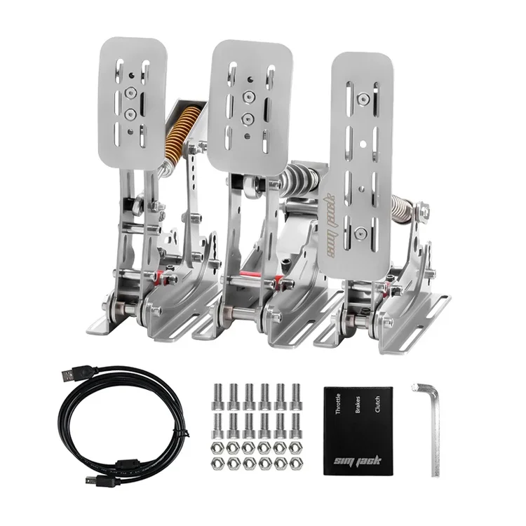 Hot Sale Support Custom Brake Pedal Kit Universal Hydraulic Sim Racing Pedals