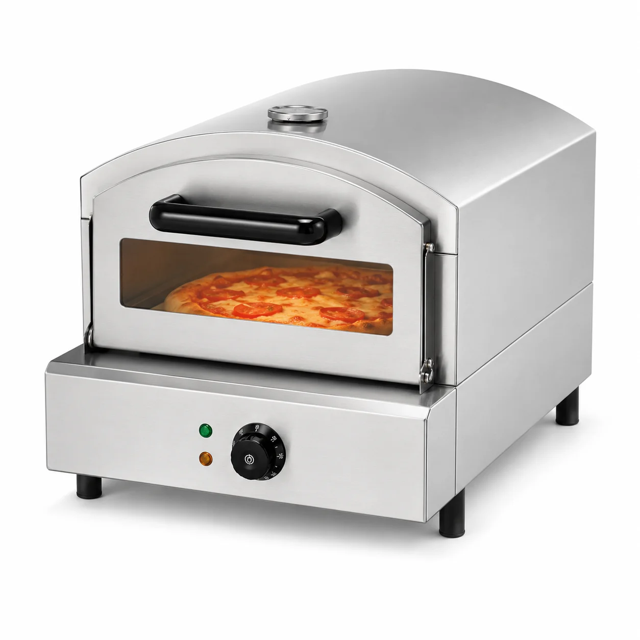 Commercial Kitchen Oven - Elektryczna pizzera ze stali nierdzewnej, przeznaczona