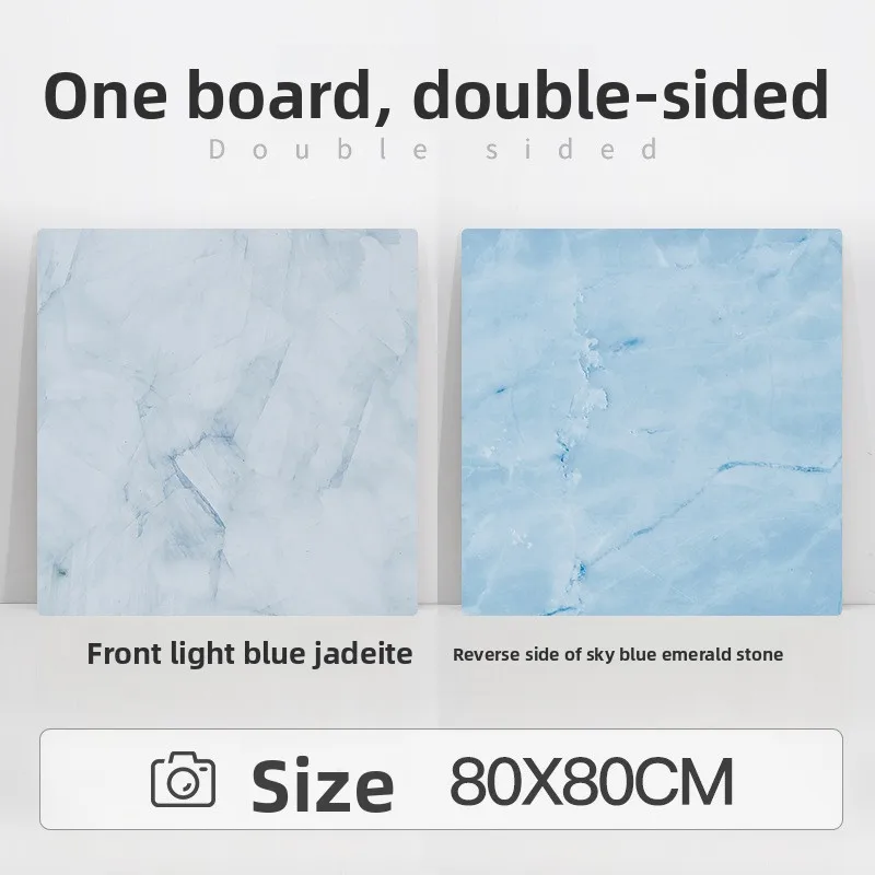 80*80cm Achtergrond Cement Houtnerf Dubbelzijdige Achtergrond Board Achtergrond voor Fotografie Fotostudio Fotografische Props