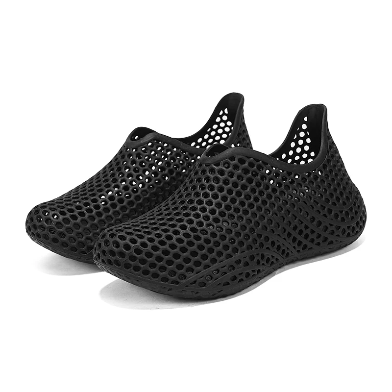 Summer Breathable Beach Shoes for Teenagers Comfortable and Versatile Outdoor Running Shoe Hollow Out Ultra Light Hole Shoe