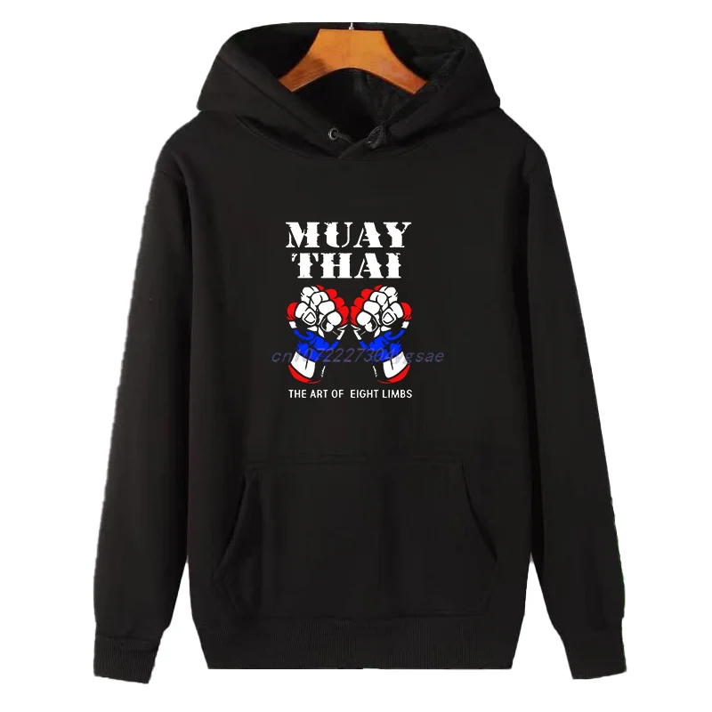 

Новые модные толстовки с графическим принтом в стиле тайского бокса (Муай Тай) из Таиланда. Зимние пуловеры, толстые свитшоты с капюшоном.
