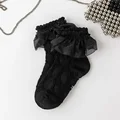 mesh floral black