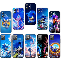 AC5 Blue Sonics Soft Silicone for Samsung Galaxy A53 A73 5G A12 A21s A11 A51 A52 A72 4G 5G Cover