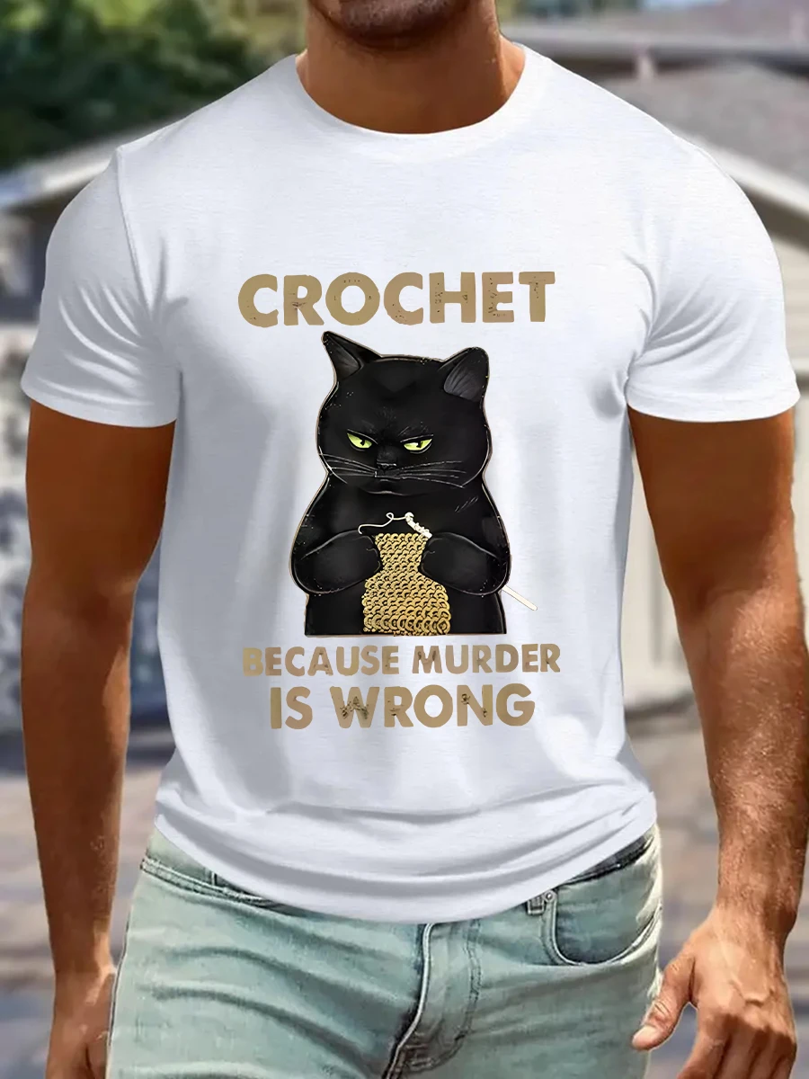 

Summer Casual T-shirts Washed T-shirts Oversized Short Sleeve Loose T-shirts With Unique Patterns Trendy And Fun