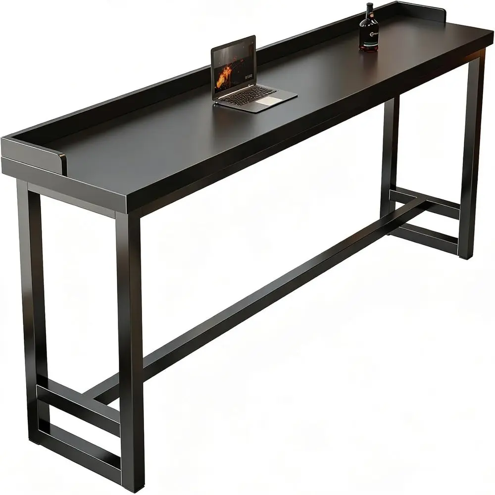 

41, высокий барный стол из массива дерева для кухни, гостиной и небольших помещений