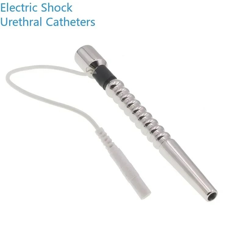 منتجات الجنس الأمير عصا السبر القسطرة الحصان العين عصا لعبة استثارة القضيب صدمة كهربائية مجرى البول موسع الجنس لعب للرجال #2