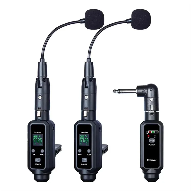 

Ingenious-Radio Microphone UHF Wireless Clip-On Saxophone Microphone System For Stage Performance Professional Instruments One A