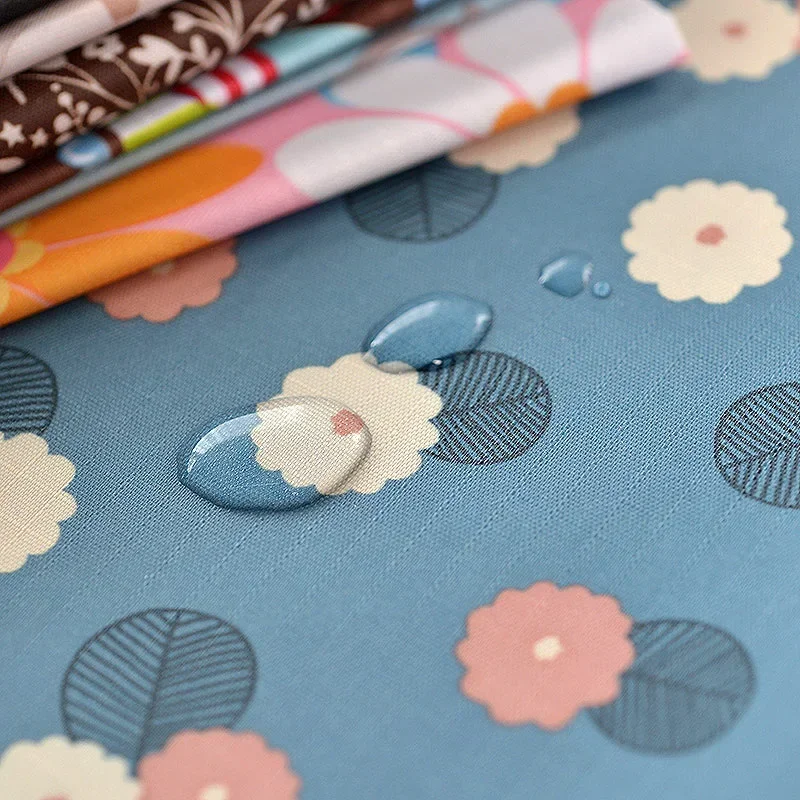 145x50cm Waterproof, Rainproof, Oil Proof Oxford Cloth Plastic Dining Table Fabric Raincoat Outdoor Bag DIY Cartoon Sewing Cloth