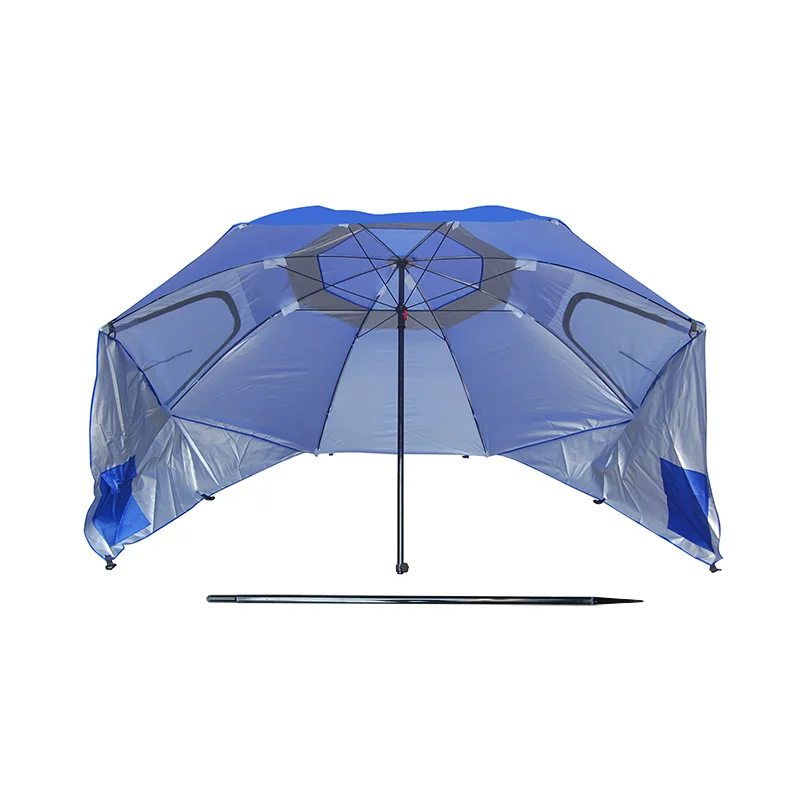 Promotional Large Fishing Umbrella Tent, Custom Travel Umbrella With Logo Printing