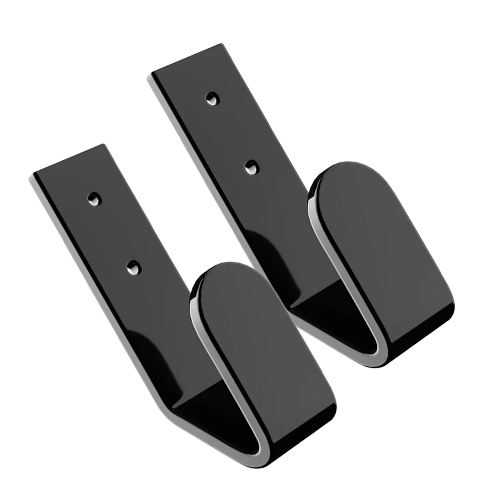 2 Pcs Door Keyboard Wall Mount Shelf Bracket Acrylic Display Stand for Keyboards Monitor