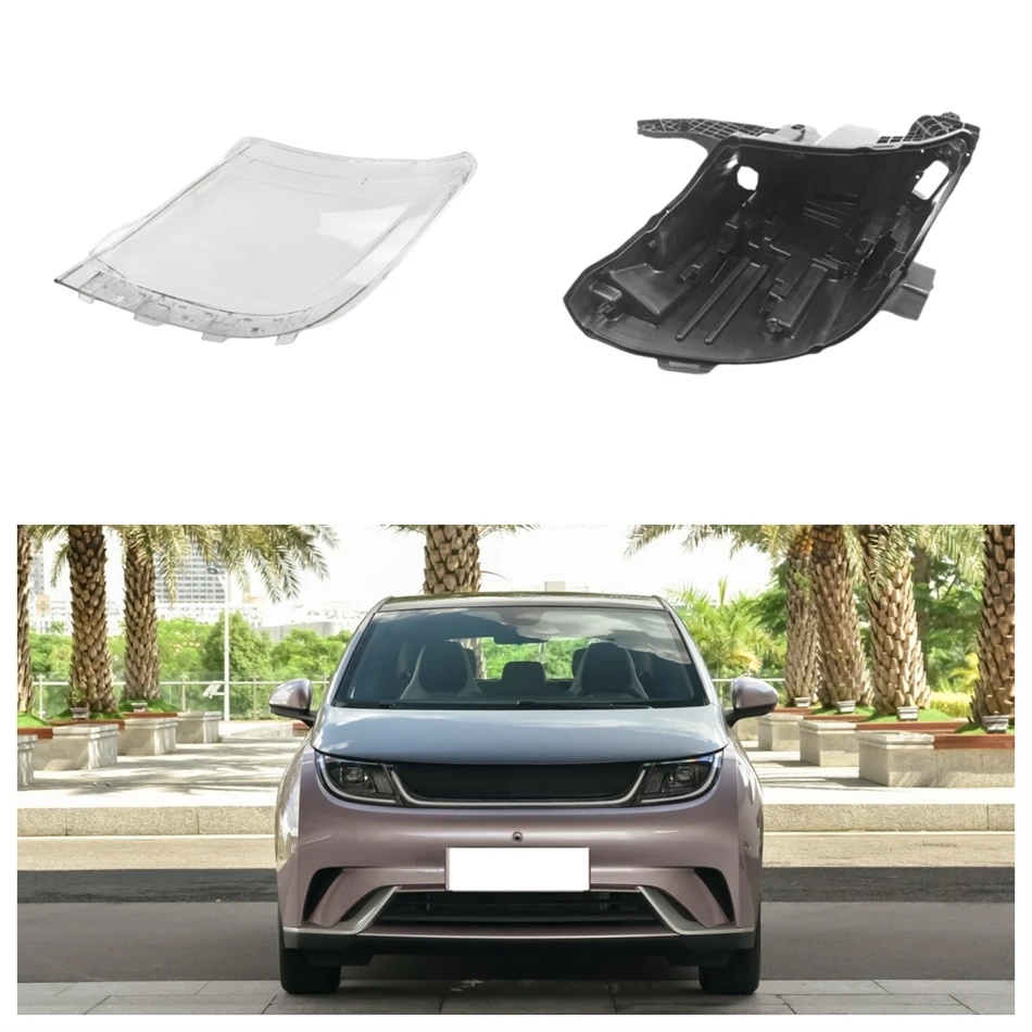 

For BYD Dolphin 2021 2022 Car Accesorries Base Head Lamp Shell Headlight Plug Front Lamp Cover