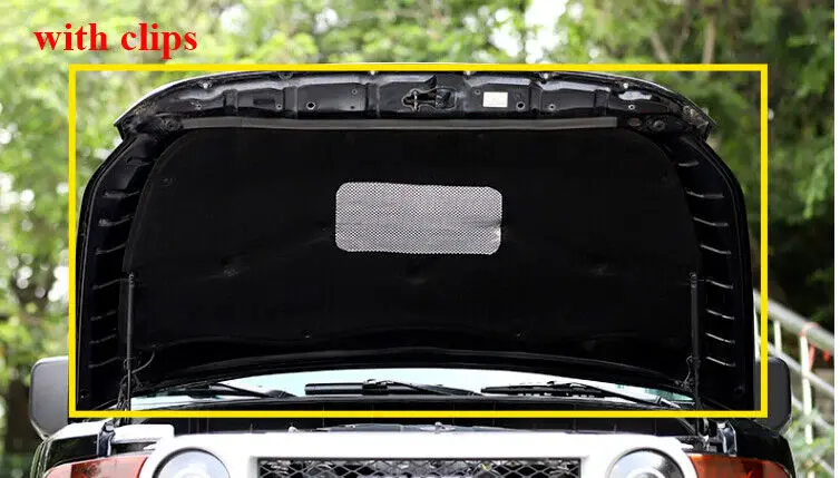 

Hood Engine Sound Insulation Pad Heat Shield Car For Toyota FJ Cruiser 2007-2014