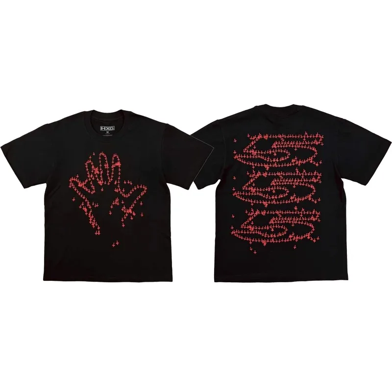 

2025 Homixide gang HXG tour tee limited short sleeved T-shirt TX1530