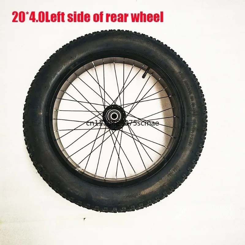 Tricycle Accessories New 20x4.0 Wheel Hub Double Elastic Air-free Electric Tricycle Off-road Vehicle Comfortable Tires