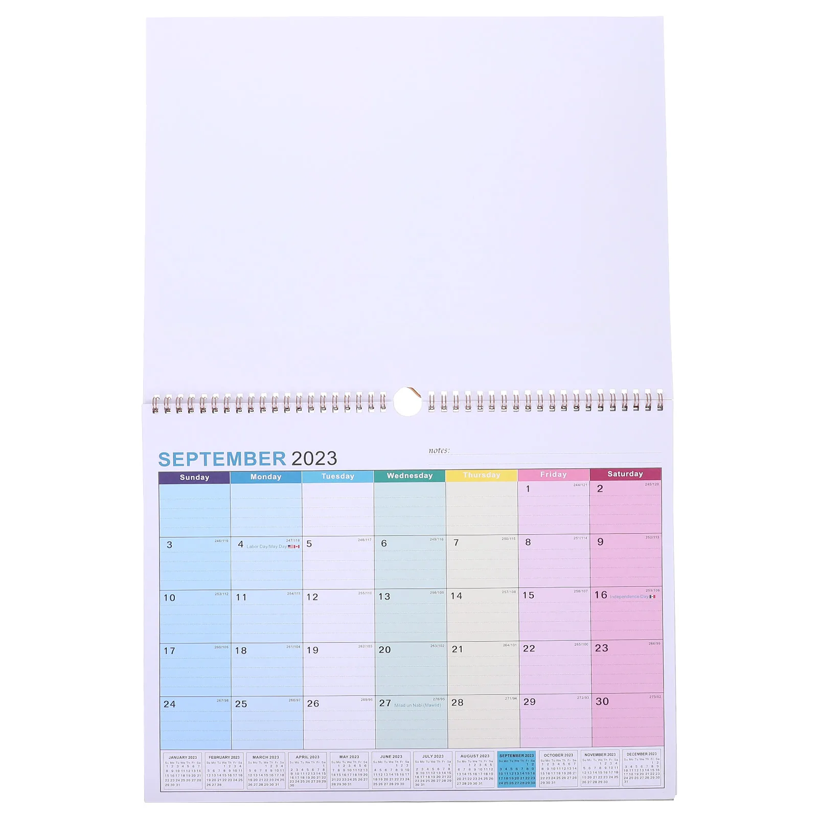 

Creative Classic English Wall Hanging Planner Monthly Schedule Calendar Paper for Office Month Calendar