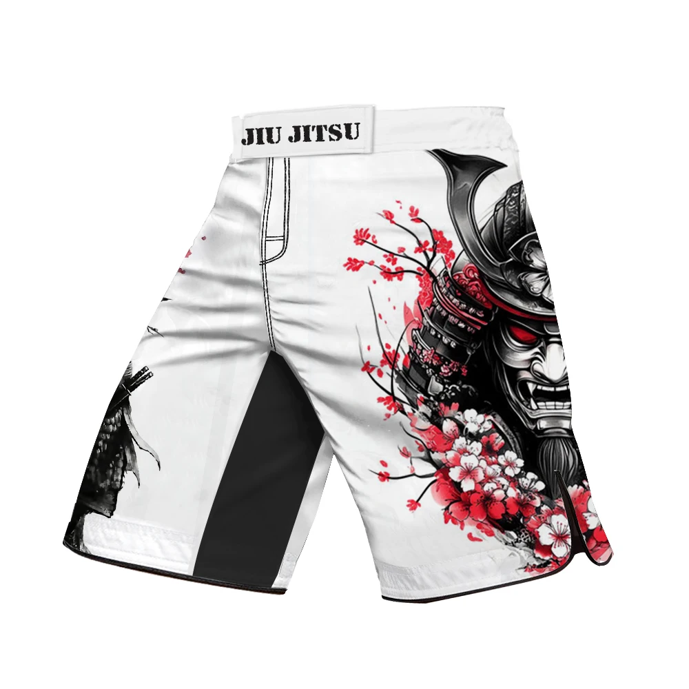 Men's Muay Thai Shorts for Jiu Jitsu MMA Taekwondo Training Boxing Children's Sanda Wrestling Clothing Youth Martial Arts Fighti
