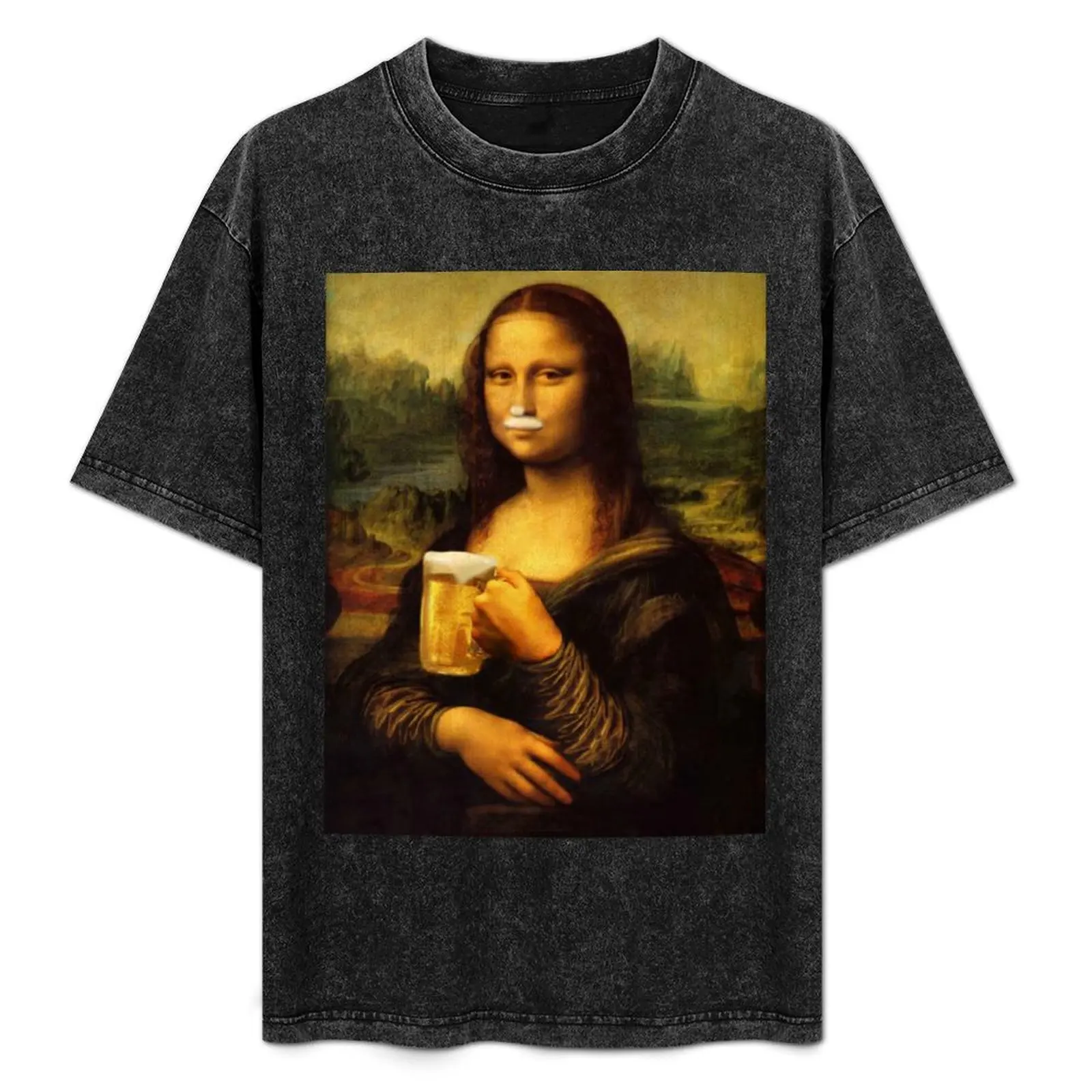 

Mona Lisa tshirt beer chopp T-Shirt Moisture Wicking Athletic T-Shirt