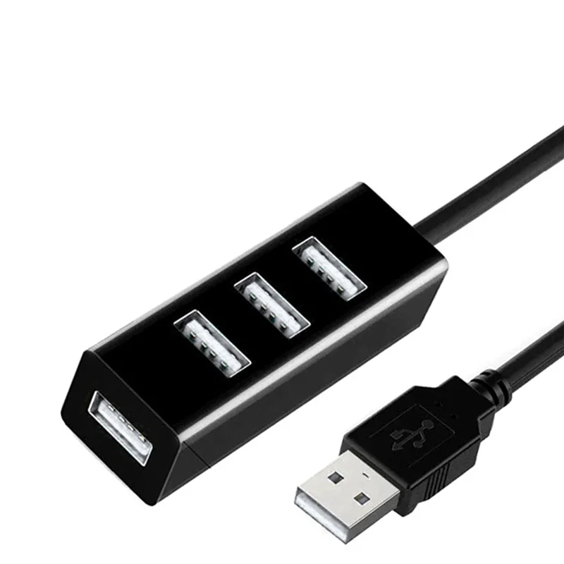 

5 шт. концентратор USB Multi 2.0 концентратор USB-разветвитель адаптер питания высокоскоростной 4 порта «все в одном» для ПК Windows замена компьютера B