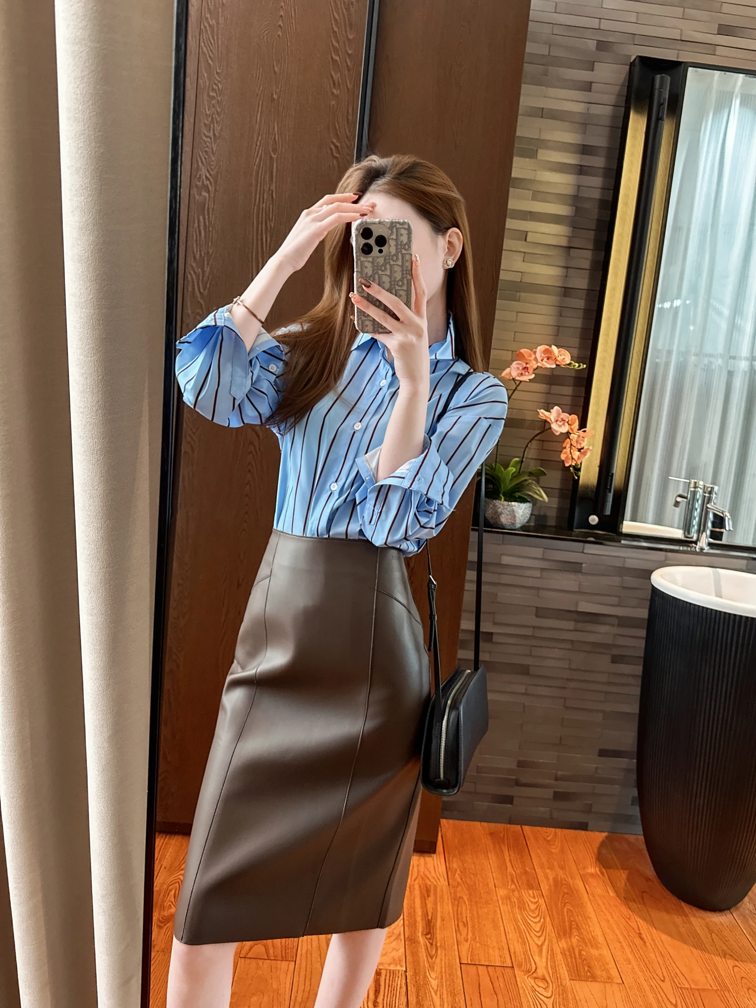 Vous voir lourd en cuir PU coton Jaet Bla ourlet asymétrique Arc ample singe hiver chaud trajet Sle manteau pour femme