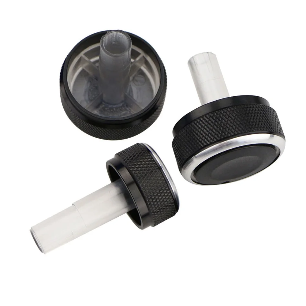 Aluminum Durable Car Air Conditioning Knob AC Switch Heat Control Button for Volkswagen VW Golf4 MK4 PassatB5 Bora Accessories