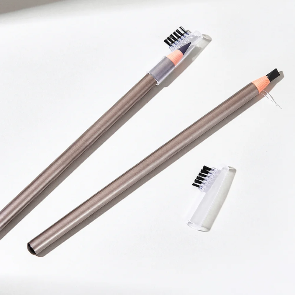 For For QXQY Ultra Fine Brow Pencil Precision Eyebrow Liner Waterproof Long Lasting Makeup Tool Natural Looking Hair Effect