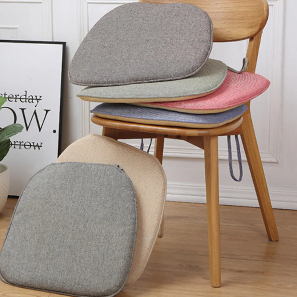 

1Pcs Linen Seat Pad Extra Soft Chair Cushion Supportive Washable for Bedroom Living Room Rocking Chair Outdoor Seat