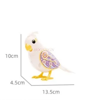 Simulated bird recording, voice controlled electric parrot that can call and sing, children\'s pet toy