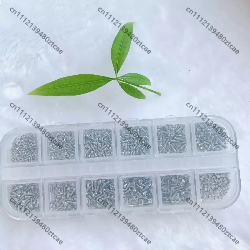 Repair Screw Kit Common Hardware Screws For Nose Pad, End Piece, Plate And Rimless Eyeglass Frame Disassembly Maintenance
