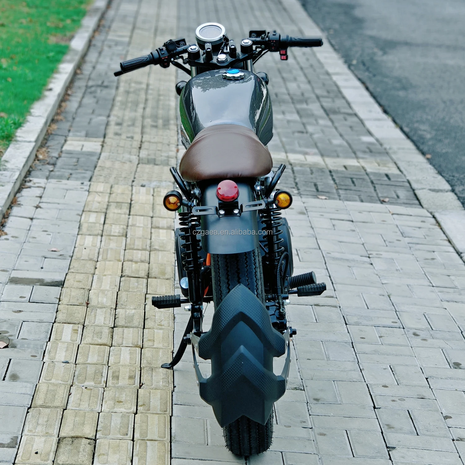 STROVAN Retro CG 72V 3000W 5000W Electric Motorcycle with 12 Inch Tires 70km/h for Adult
