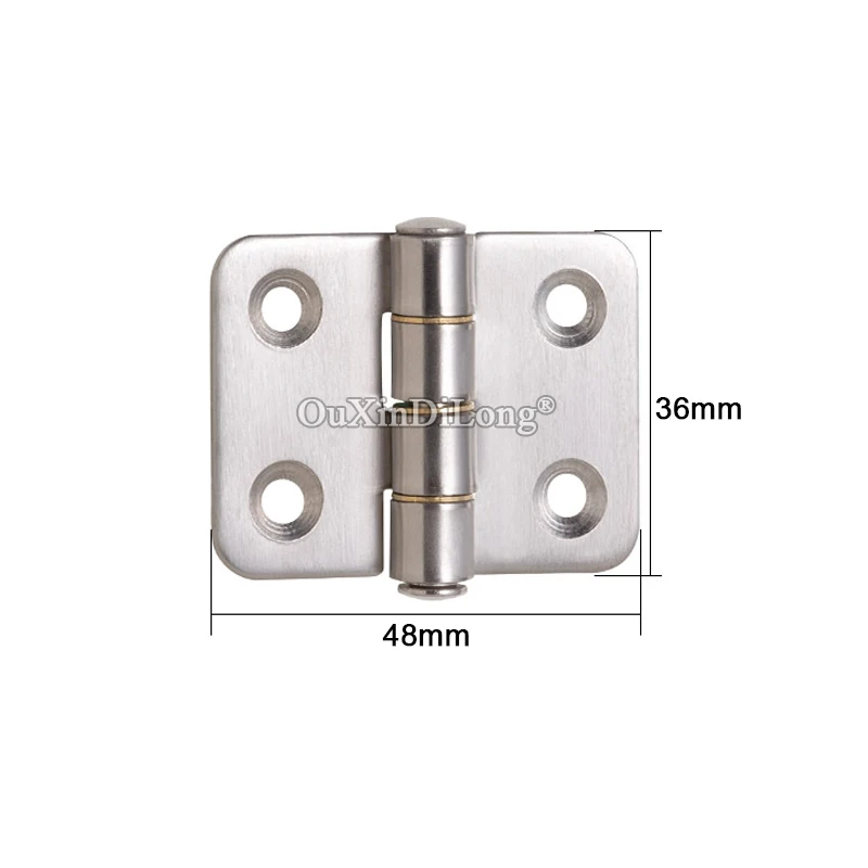 10PCS 304 Stainless Steel Industrial Hinges Mechanical Equipment Hinge Distribution Box Hinge Switch Electric Cabinet Door Hinge