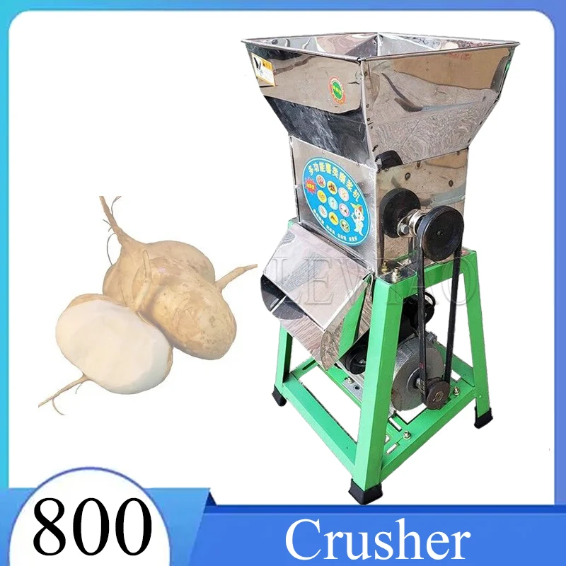 

Stainless Steel Frame Cassava Feed Crusher Electric Sweet Potato Grinder Taro Wet Starch Pulping Refiner Extractor Separator