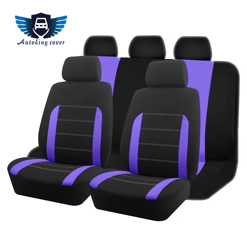 AUTOKING Universal Fabric Car Seat Covers Fit For Most Car Suv Truck Van Car Accessories Interior Seat Covers Car