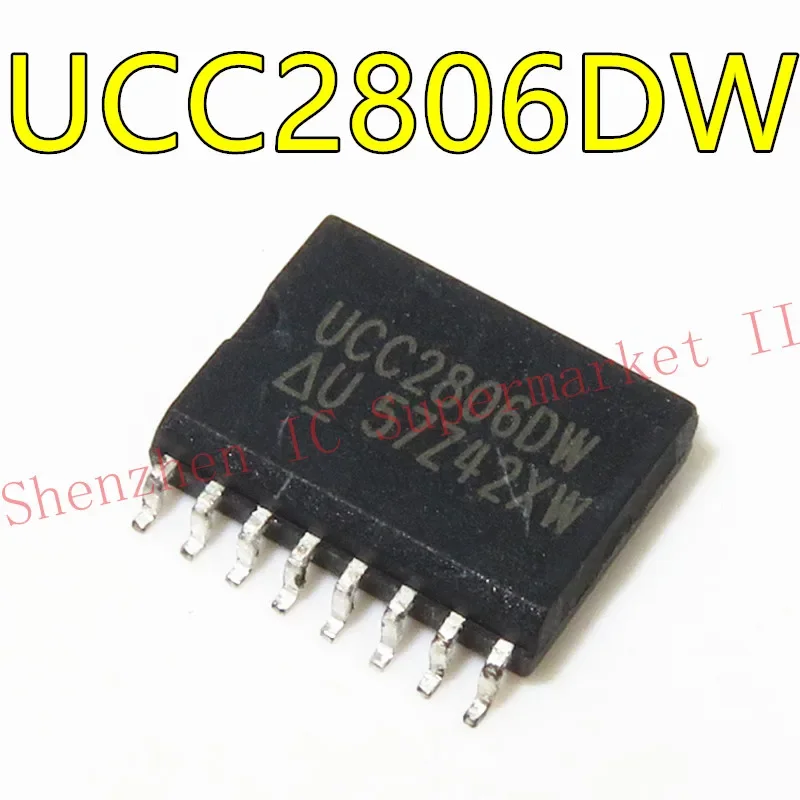 1pcs/lot UCC2806DW UCC2806 SOP16 LOW-POWER, DUAL-OUTPUT, CURRENT-MODE PWM CONTROLLER