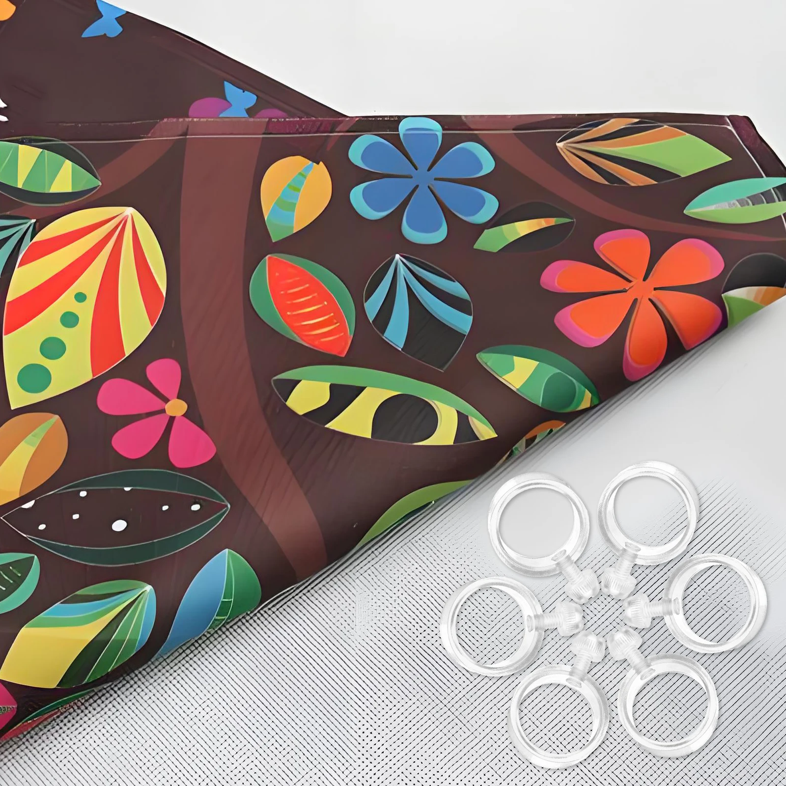 

6Pcs Plastic Flag Pole Clips Flagpole Retaining Clips Reusable for Garden Flags Yacht Boat Flagpole Mounting Hardware