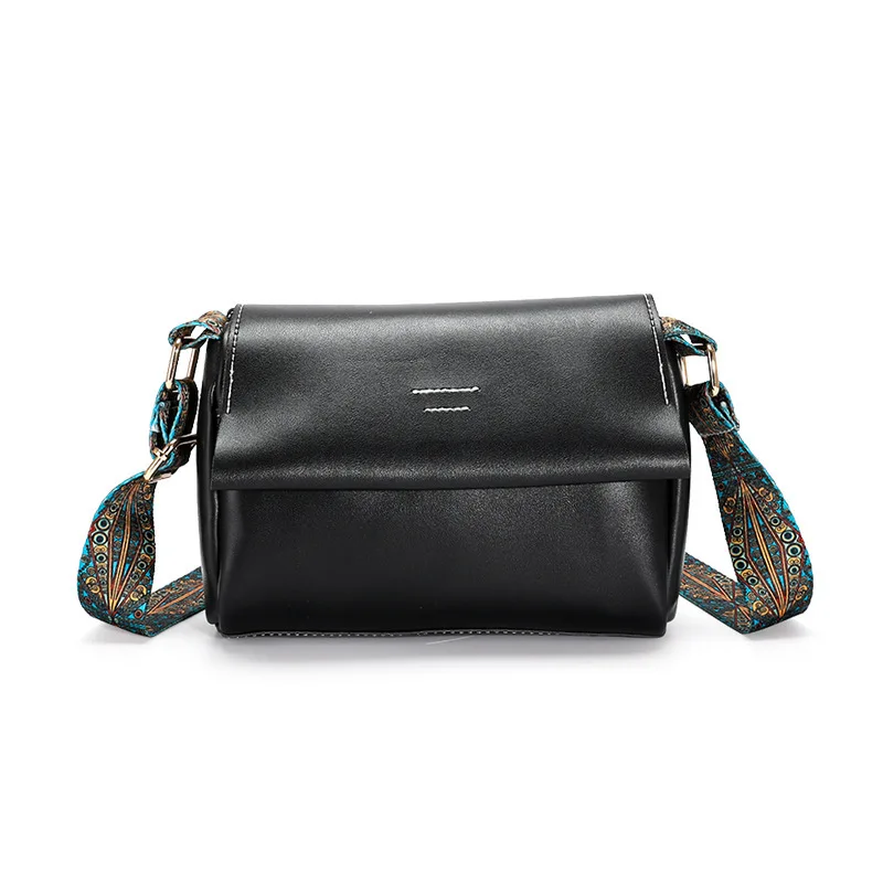 

3pcs Crossbody Bags Retro PU Plain Brief Cross Flap Cover Shoulder Bag