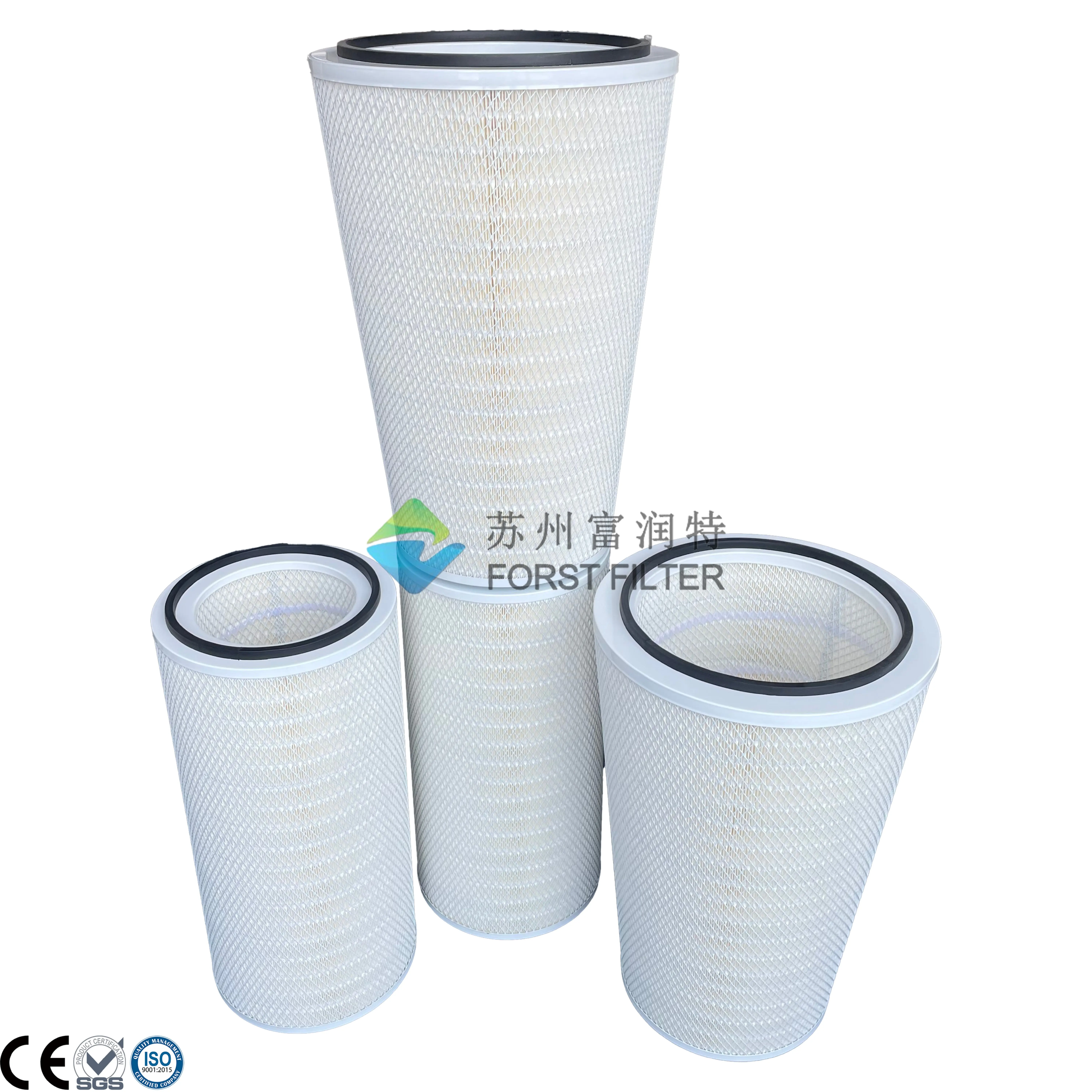 

Power Plant Replacement Dust Collector F9 Cellulose Cylindrical Conical Turbine Intake Air Filter Cartridge