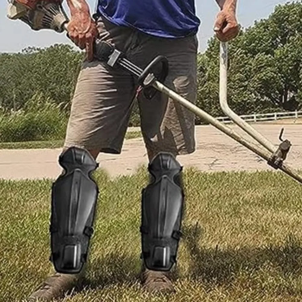 Waterproof Gardening Knee Pads Anti-Slip Adjustable Strap Motorcycle Knee Pads Elastic Extended Leg Protective Garden Work