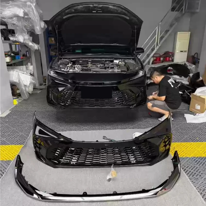Front Bumper Front Shovel for Toyota Camry 9-gen 24 25 26 Upgraded to Sports Plus Style Body Kit Car Accessories