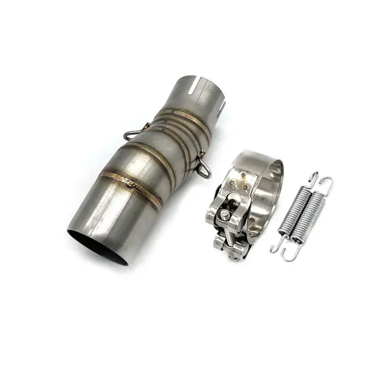 Fit For CFMOTO 450MT 450 MT 2024 Slip On Tube Motorcycle Accessories Exhaust Escape Systems Modify 51mm Interface Mid Link Pipe