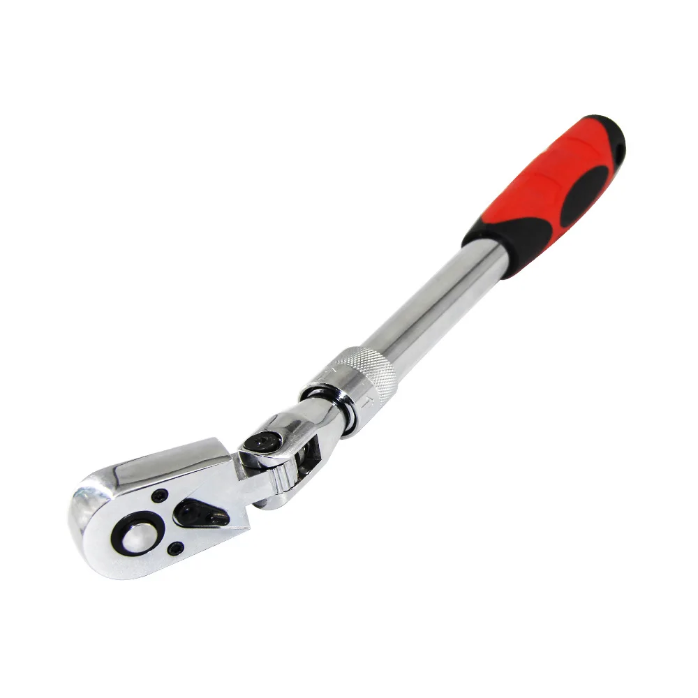 1/4 1/2 3/8 72-Tooth Carbon Steel Retractable Ratchet Wrench Automatic Quick Release Spanner Multifunctional Hand Tool