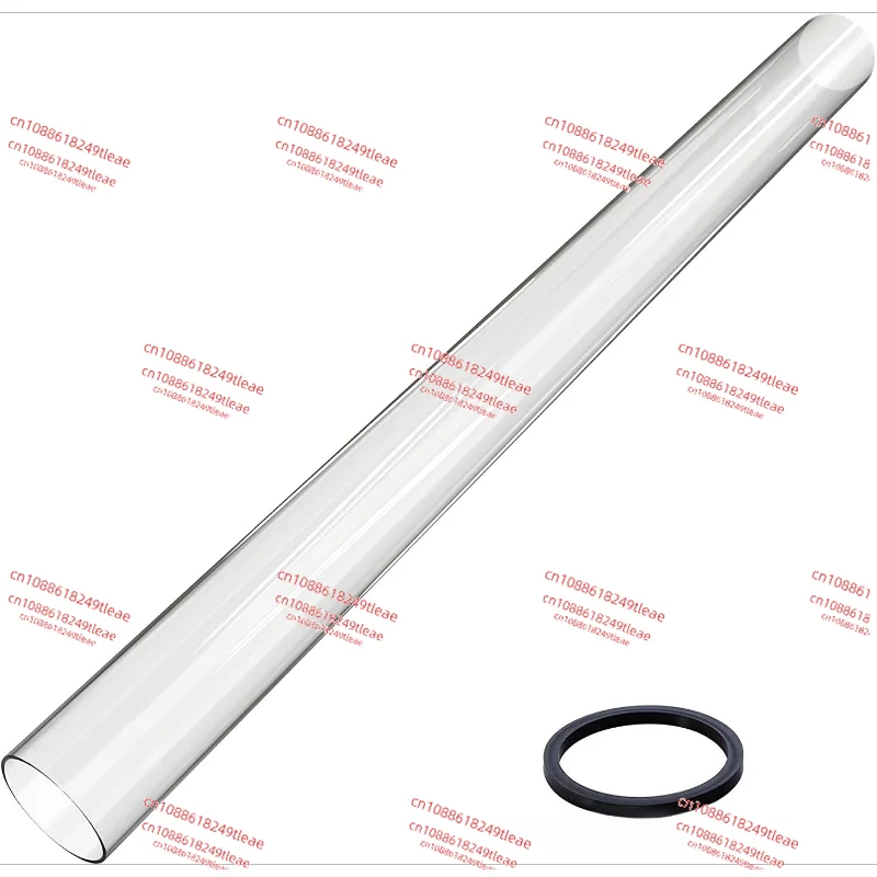 Gas Heater Accessories - Heater Glass Tube, Individual Foam Packaging with Silicone Washer